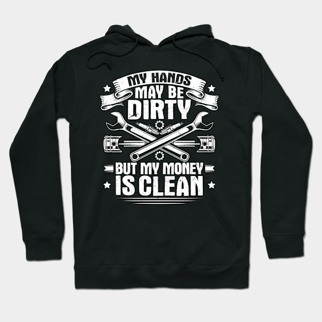 Car Mechanic Auto Mechanic Motor Mechanic Gift Hoodie by Krautshirts